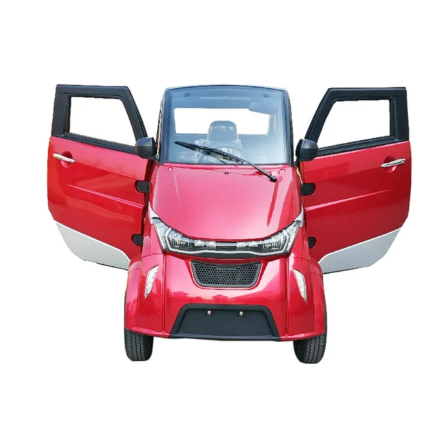 EEC COC High Speed Enclosed 3 Seater Mini Scooter Adult 4 Wheel Electric Car with Air