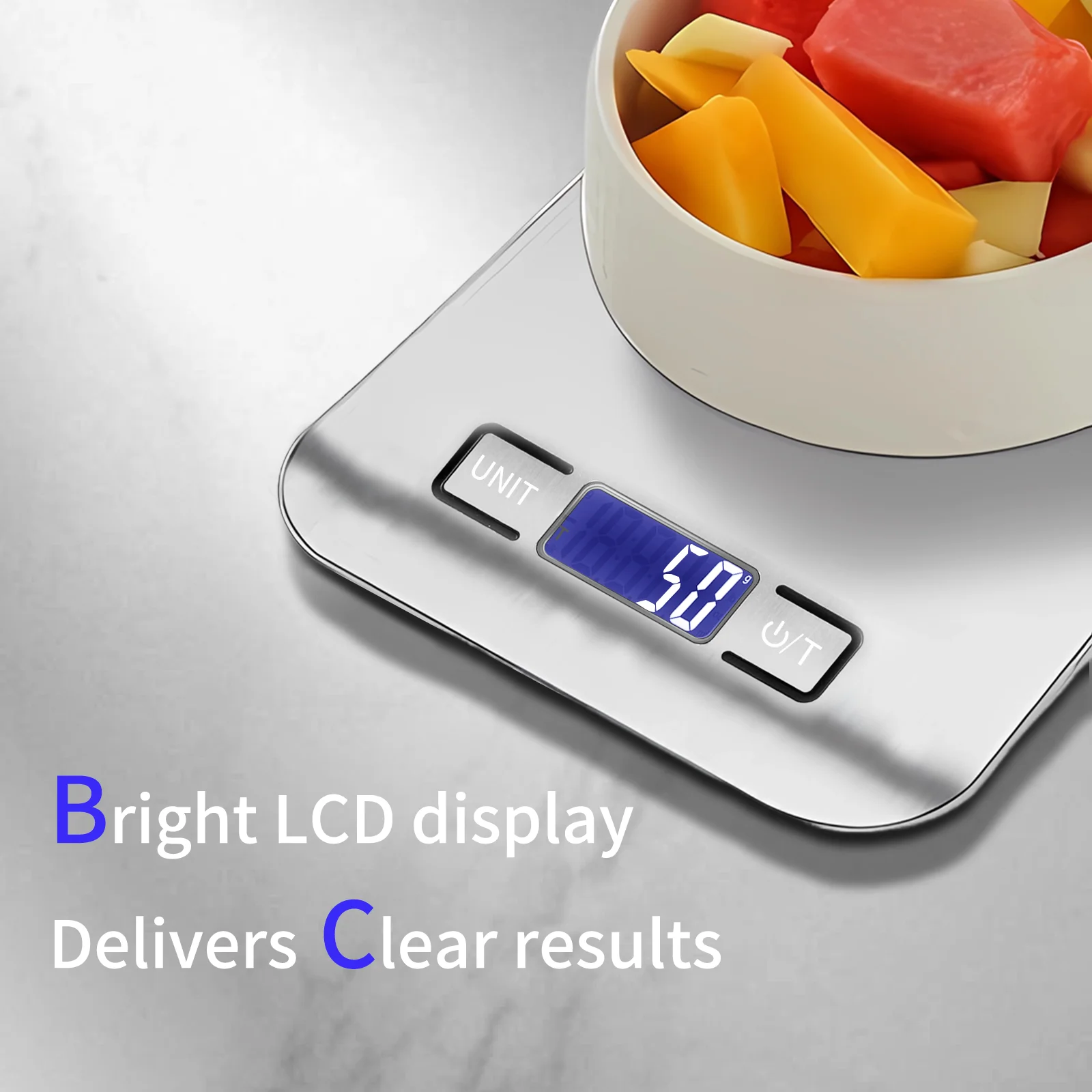 Digital Kitchen Scale 10000g/ 0.1g Small Jewelry Scale Food Scales Digital Weight Gram and Oz Gram with LCD/ Tare kitchen scale