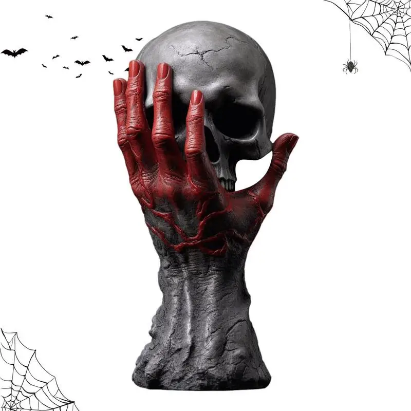 

Halloween Skull Decorations Portable Halloween Skeleton Skull Gothic Decoration Multifunctional Halloween Skeleton Heads Decor