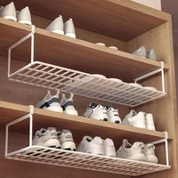 1/2pcs Creative Layered Shoe Rack Home Dorm Office Shoe Cabinet Partition Artifact Space Saving Shoe Storage Shelf 1