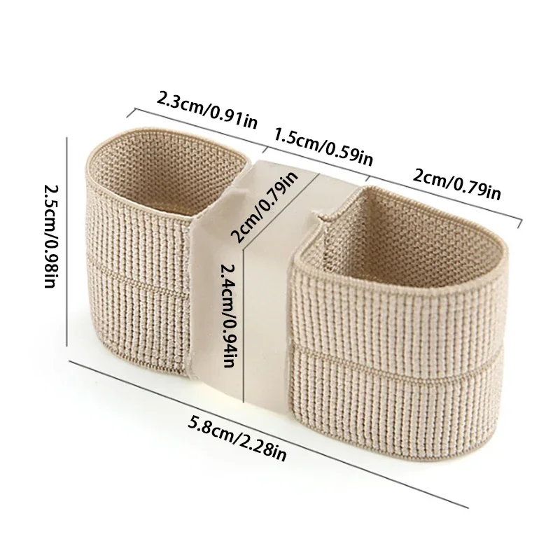 Foot Care Tool Silicone Toe Spreader Separator Bunion Hallux Valgus Corrector Thumb Finger Correction Straightener