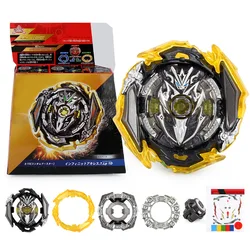 Lanceur Beyblade à deux voies, série B 173 02 limitée, noir, règle de traction, jouet classique pour enfants 
