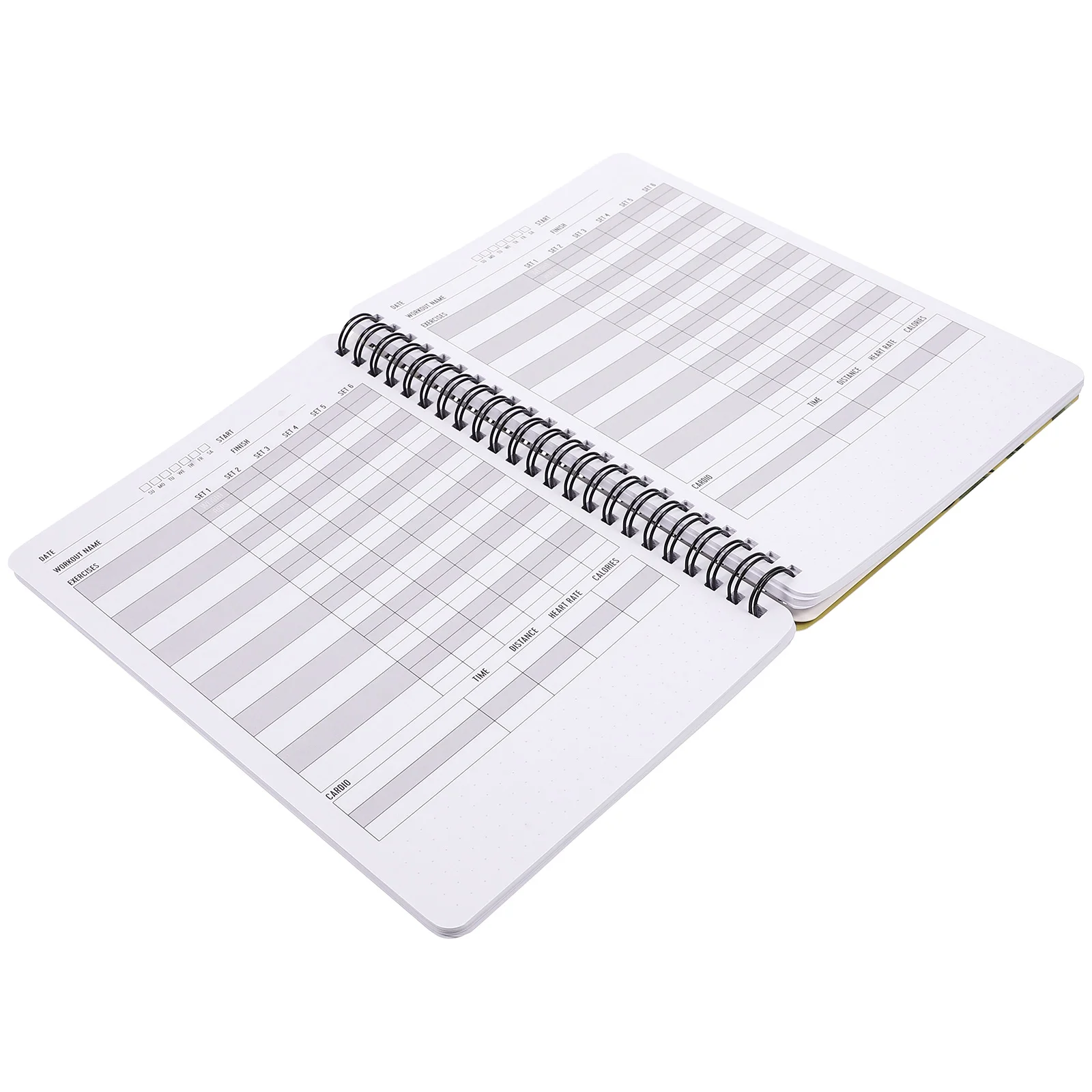 

A5 Fitness Planning Notebook Exercise Journal Decorative Workout Journal Fitness Agenda Notepad Daily Training Schedule