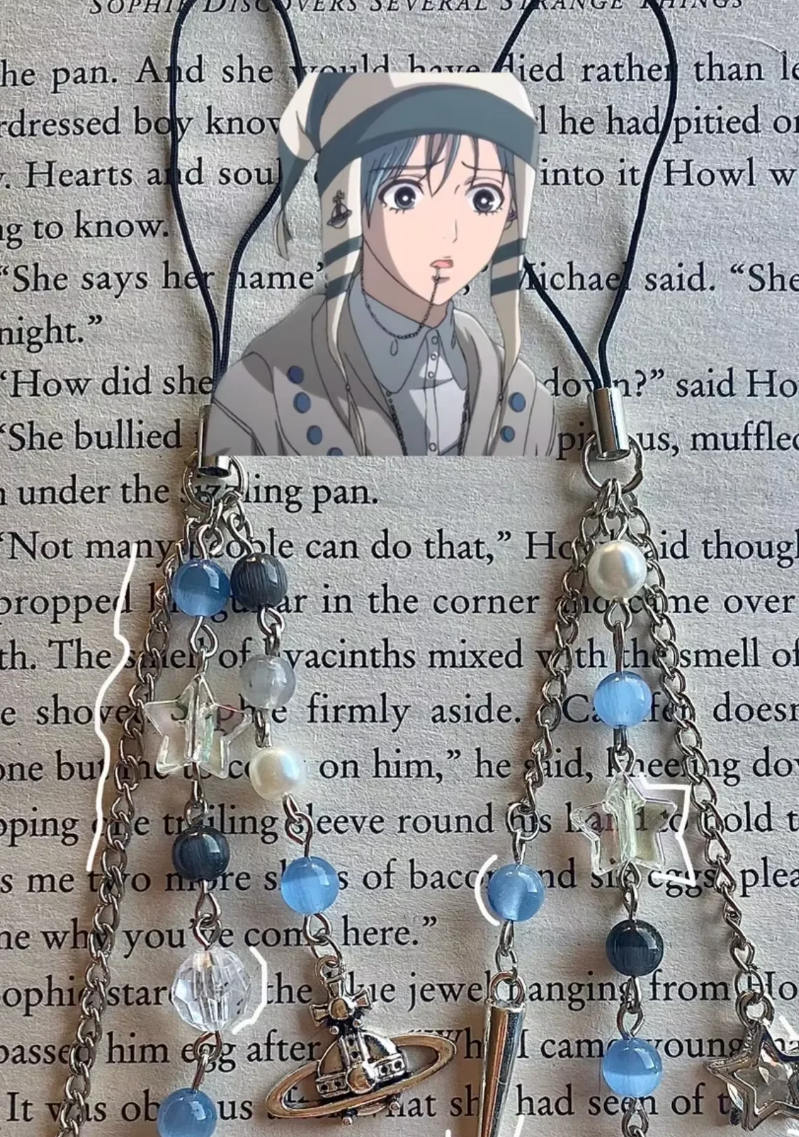 Shin-Inspired Nana Anime Character Keychain