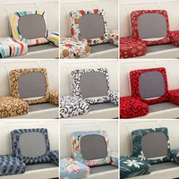 1/2/3/4 Seater Sofa Seat Cushion Cover for Living Room Pets Kids Furniture Printing Stretch Washable Removable Chair Seat Cover 1