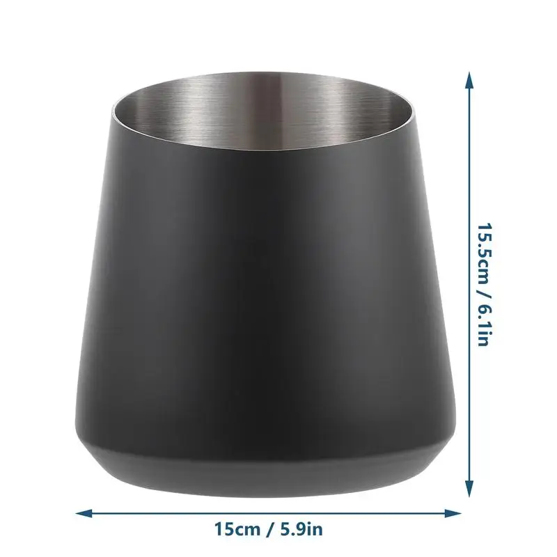 Stainless Steel Ice Bucket Champagne Wine Beer Cooler Chilling Bucket Ice Cube Barrel Container Bar Bartender Tools