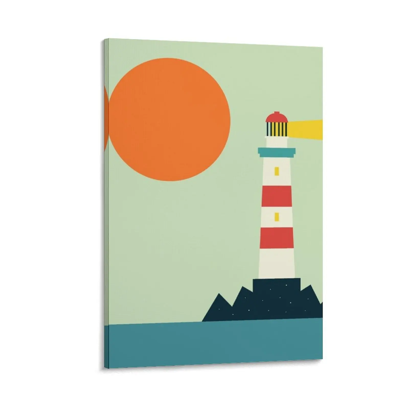

Lighthouse Canvas Painting decorative pictures for living room aesthetic room room decorations for men