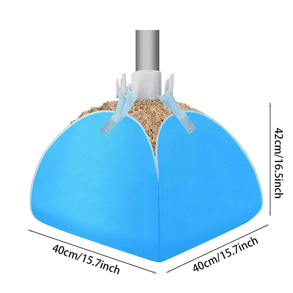 1pcs Beach Umbrella Sandbag Base Outdoor Sun Umbrella Courtyard Sun Umbrella Base Fixed Sandbag Anti Collapse Sandbag 2