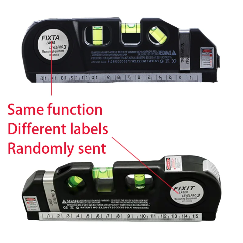 Laser Level Line Tool Multipurpose Laser Level Kit Standard Cross Line Lase 8 Feet Measure Tape Ruler Metal Tripod Stand Laser Level Laser Level Tripod