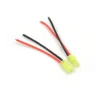 1pair Mini Tamiya Connector Male & Female 2pin Battery wire 16AWG 1