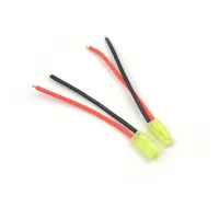 1pair Mini Tamiya Connector Male & Female 2pin Battery wire 16AWG 1