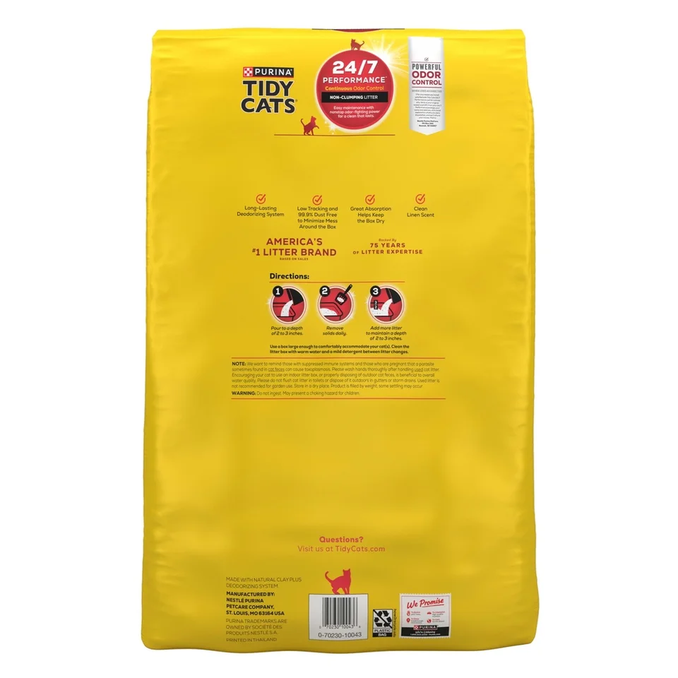 Purina Multi Cat Non Clumping Cat Litter 48lbs