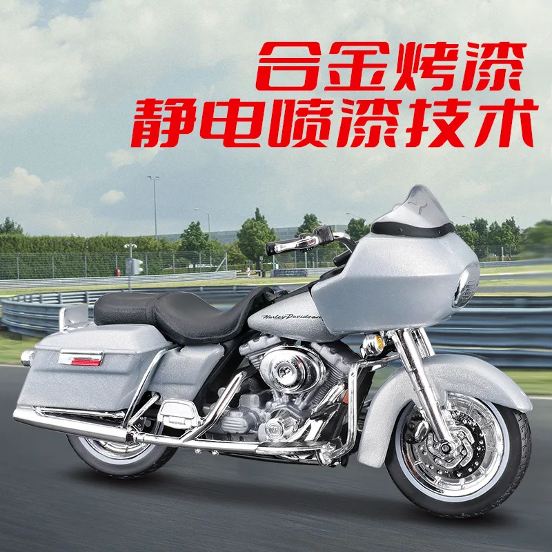 Maisto 1:18 Harley 2022 Large Spring Simulation Alloy Motorcycle Model Toy 2