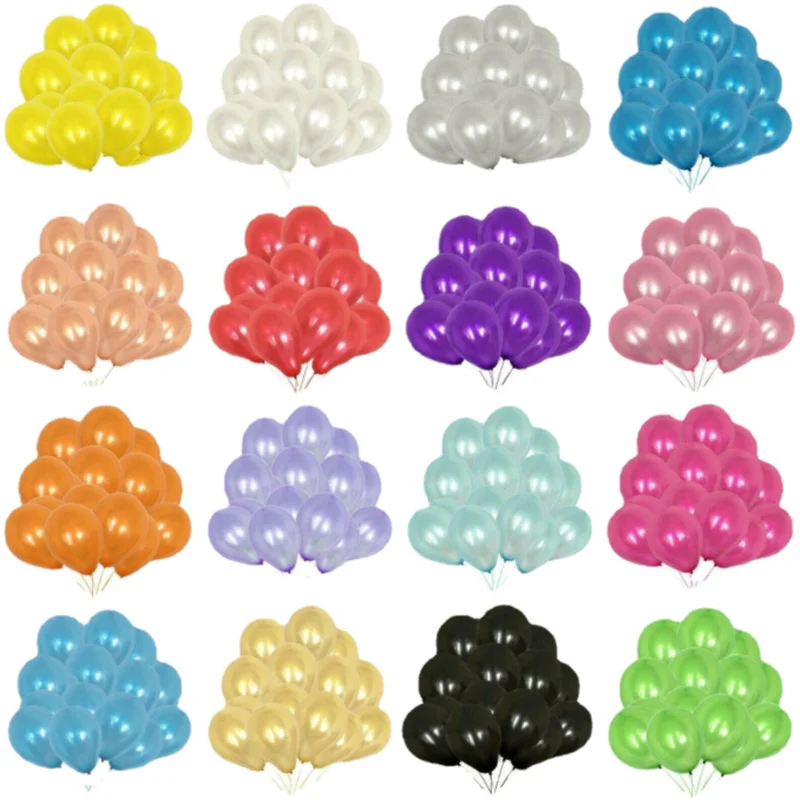 

10Pcs 5/10/12 Inch Wedding Decoration Pearl Latex Balloon Bedroom Layout Festival Birthday Party Balloon