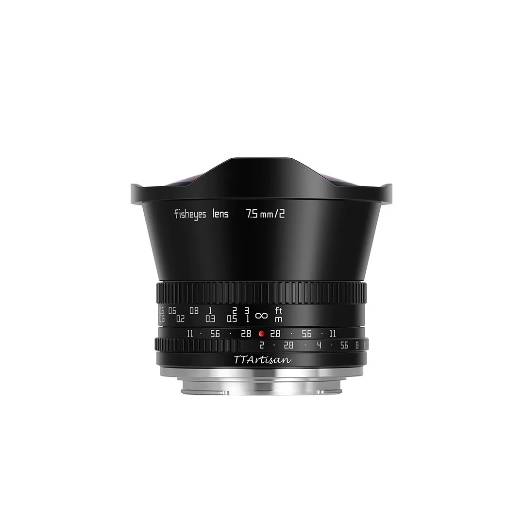 Obiettivo | 7.5Mm F2 Grandangolare Fisheye, Adatto Per Porta Scheda E Sony/Porta Nikon Z/Porta L/Interfaccia Di Sistema Fuji X/Panasonic Macro 4/3 ..