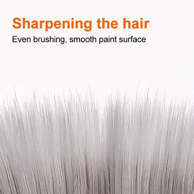 Wall Painting Brush PET Soft Bristle Durable ABS Handle Home Decoration Oil Painting Tools