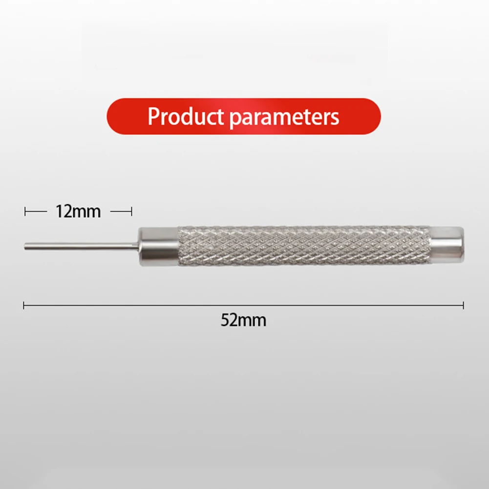 10 Pcs Iron Pin Punch 0.7-1.0mm Watch Strap Belt Bracelet Remover Adjust Gadget For Repairing Hand Manual Tools