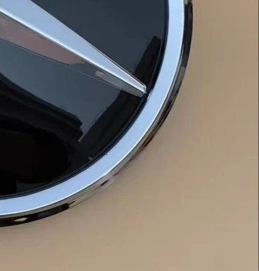 벤츠 C E R V VITO S CLA CLB W176 GL GLE GLC GLS W204 W205 W213 W253용 3D 프론트 그릴 스타 로고 엠블럼 배지