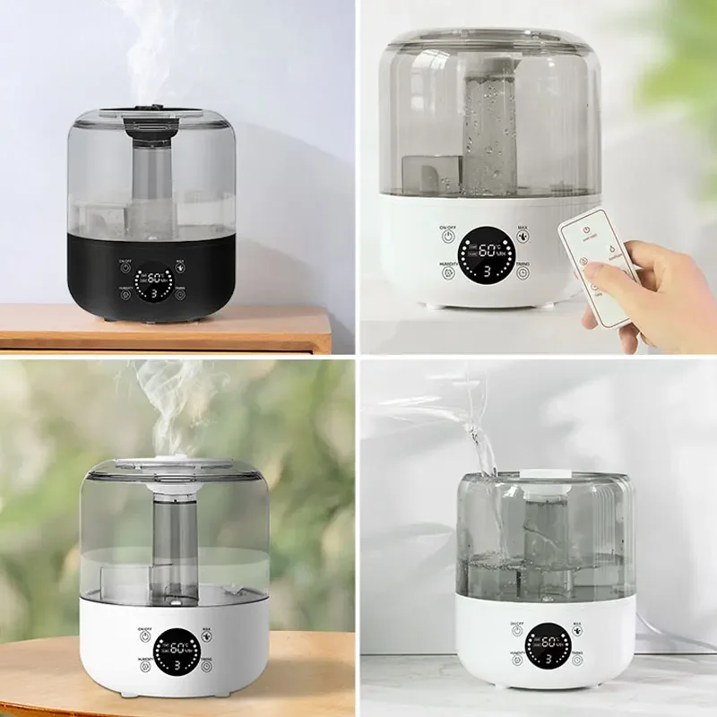 3L Air Humidifier 220V110V Professional Large Capacity Household Humidifier Plant Spray Aroma Diffuser With Remote Control Timer 5
