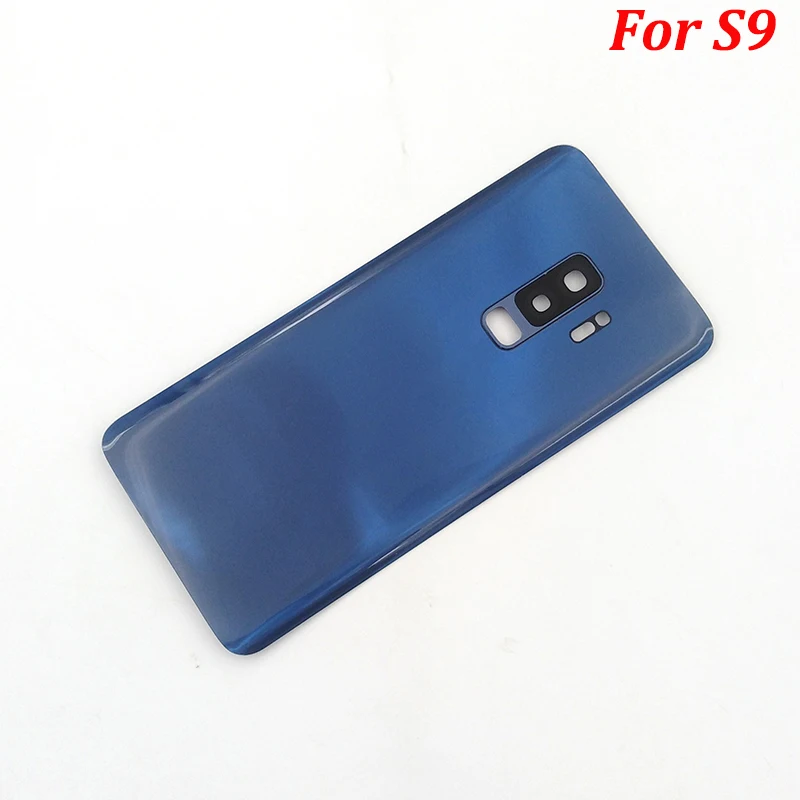 Enhanced Glass Rear Housing Case with Camera Lens Frame - Back Battery Cover Replacement