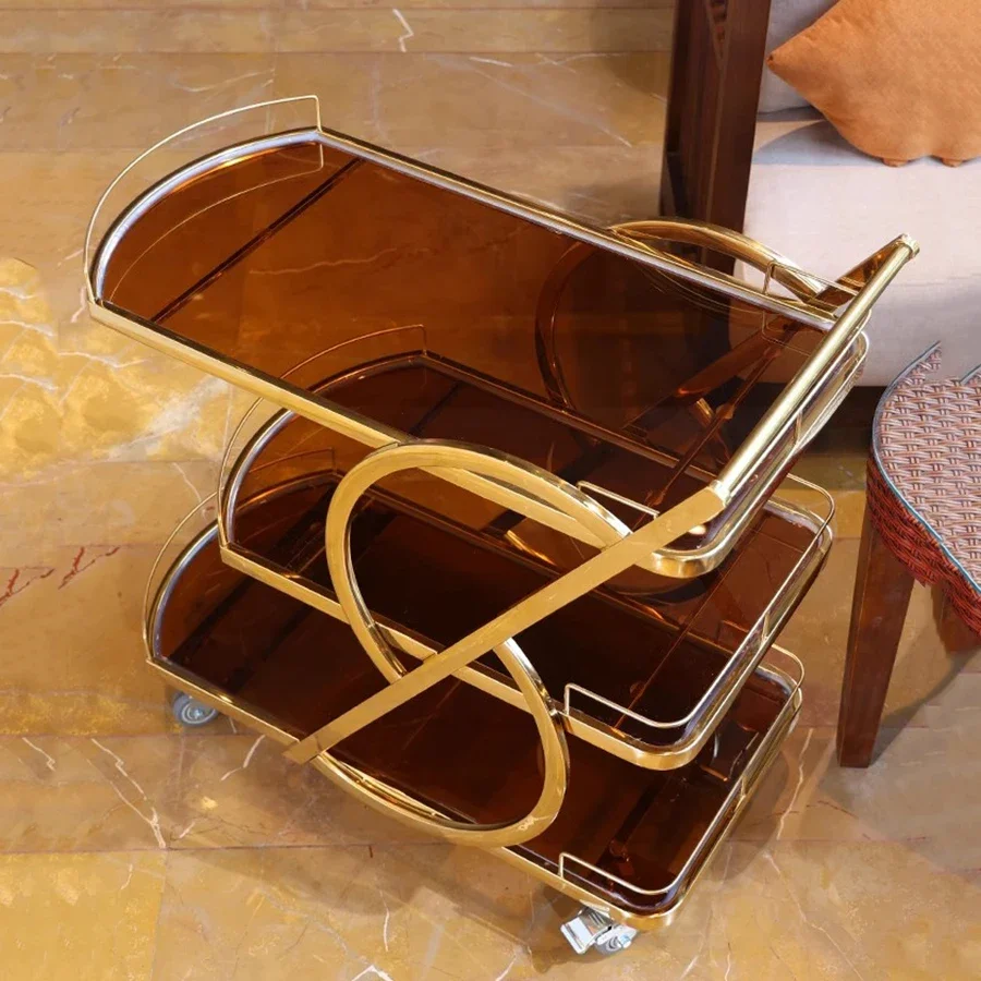 Storage Rack Trolley Wheel Universal Tool Box Camping Trolley Salon Nordic Professional Metal Kitchen Beauty Mueble Cocina Shelf