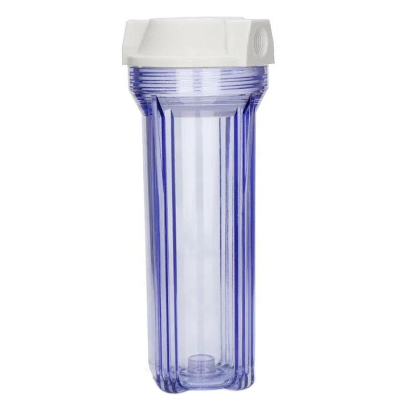 Prefilter Water Filter Bottle 10Inch Explosion-Proof Bottle Water Filter Parts Connector G1/2Inch Interface Shell