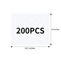 200PCS White