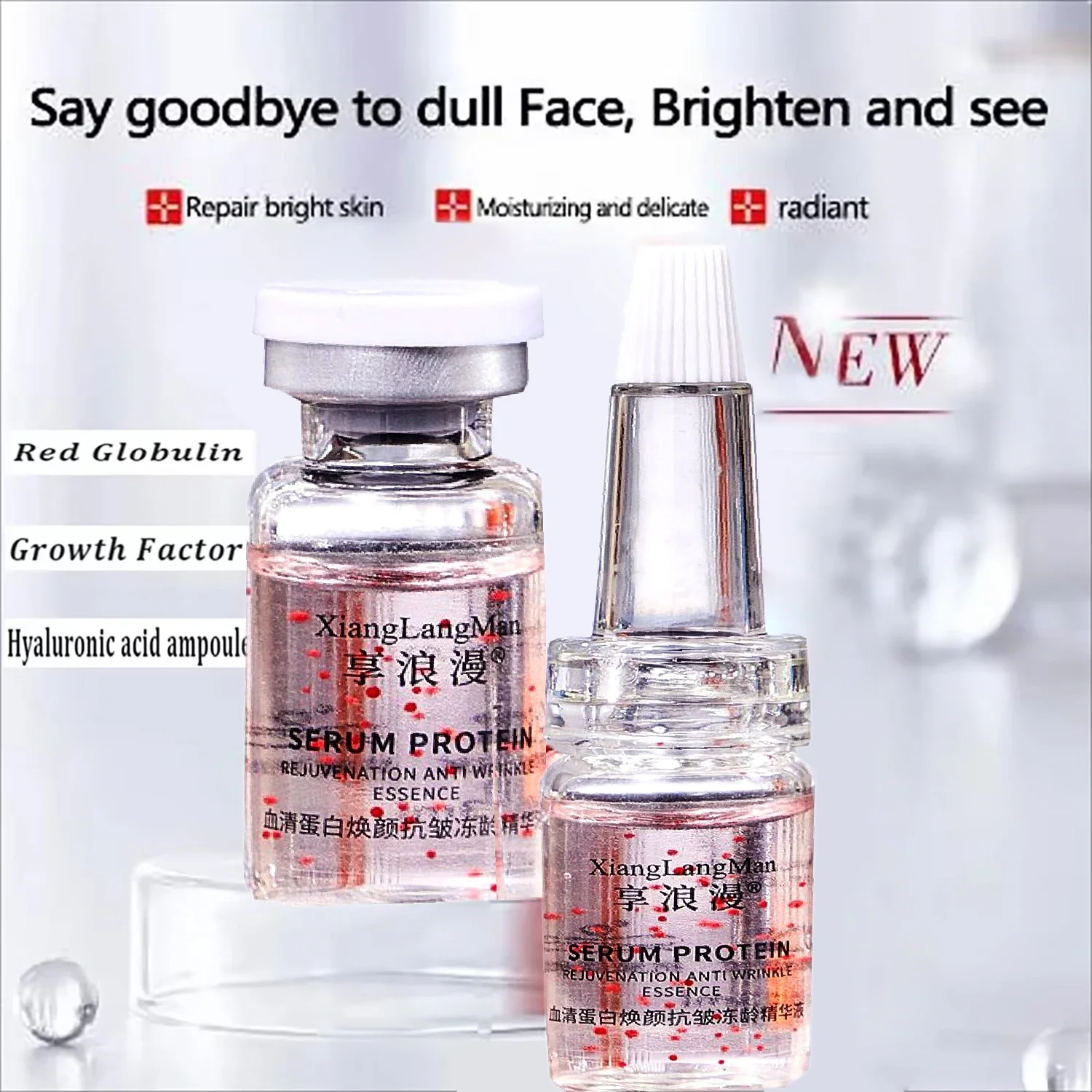 High end anti wrinkle essence, fast absorption, youth moisturizing anti wrinkle liquid Korean cosmetics