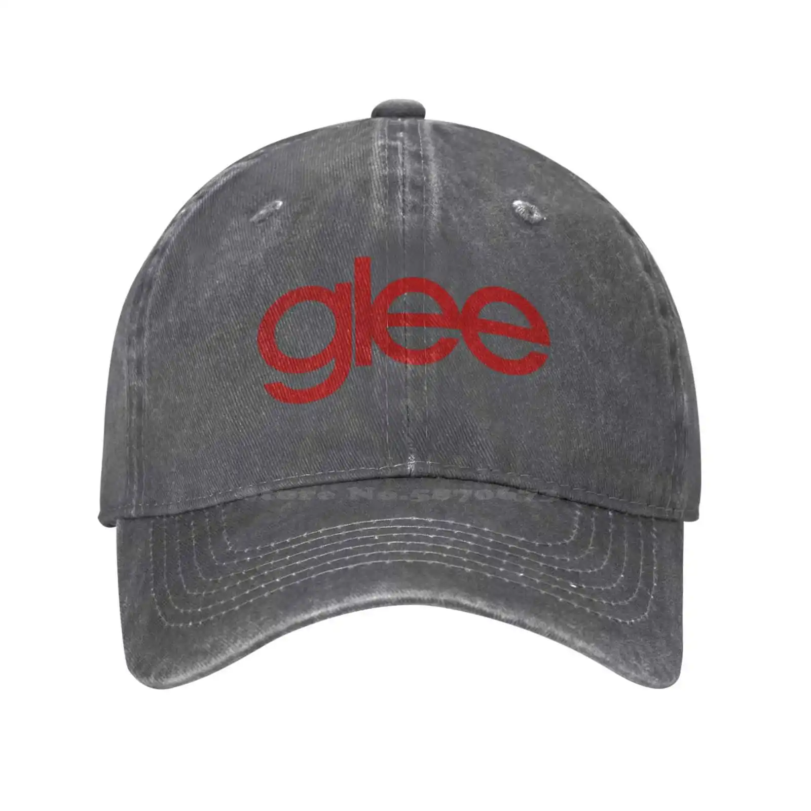 

Высококачественная джинсовая бейсболка Glee с напечатанным логотипом