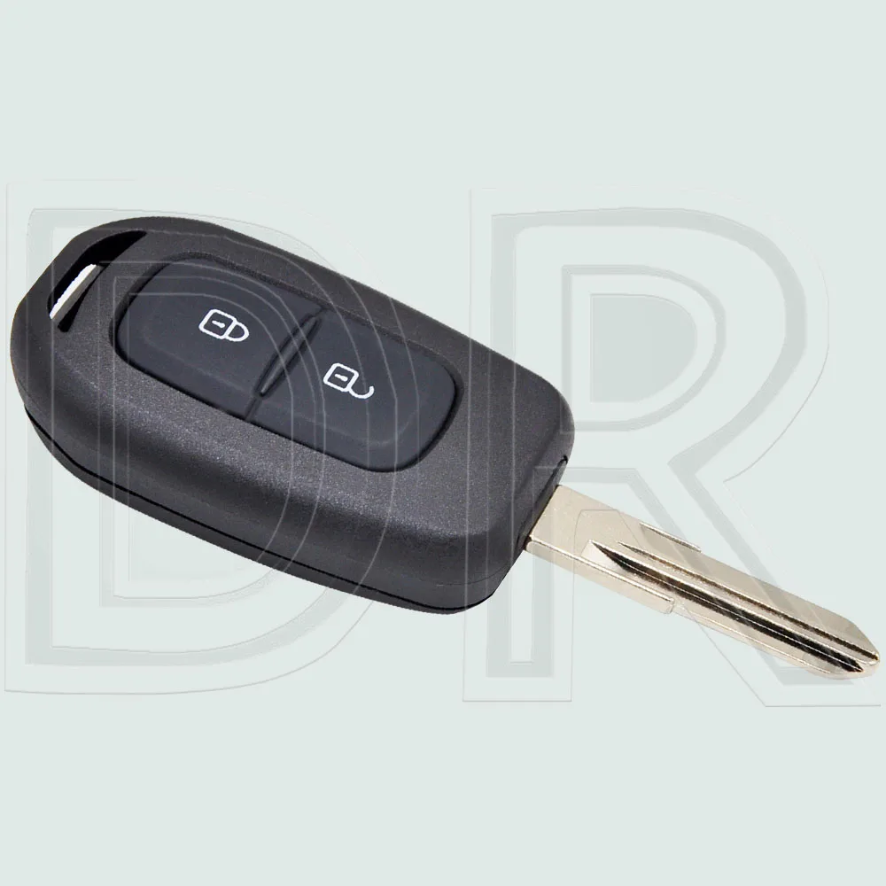 2/3 Button Car Key Shell Case Replacement for Renault Clio4 Sandero Master3 Trafic Dacia Logan Lodgy Dokker Symbol Duster