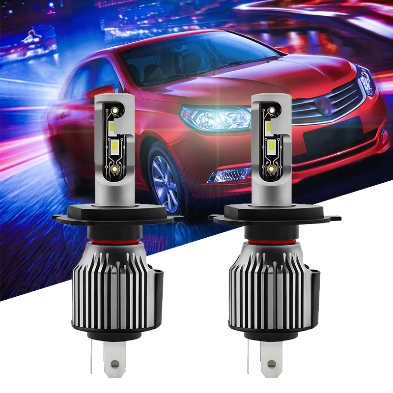 

LED H4 H1 H7 Led Car Headlight Bulbs H8 H11 12000LM Lights HB3 9005 HB4 9006 Turbo Bi Led for Projector Lens Auto Fog Lamp