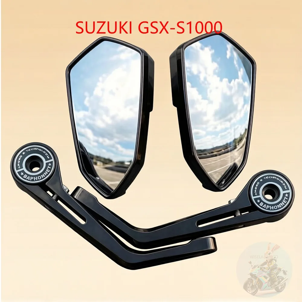 스즈키 GSX-S1000 GSX-S1000GT 범용 오토바이 7/8인치 22mm 핸들 바 엔드 백미러