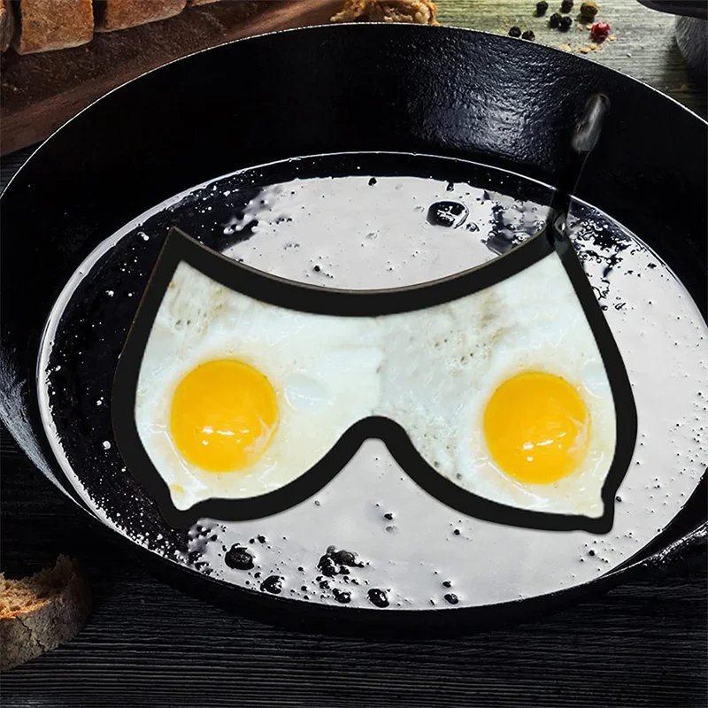 Funny Fried Egg Mold Penis Shape Cooking Egg Pancake Metal Mould DIY  Handmade Breakfast Sandwich Tool