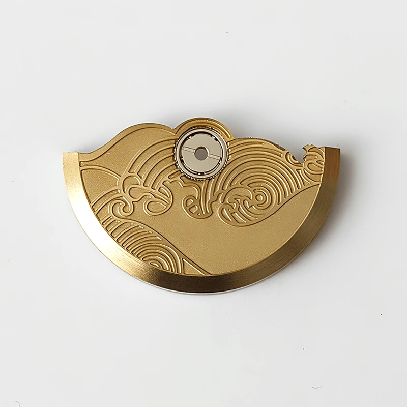 Premium Gold and Blue Black Automatic Movement Rotor