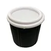 Foldable Black Ice Bath Tub Adult Bath Tub Household Folding Tub PVC Padded Spa Bath 75 * 80cm Air Rim Portable 5