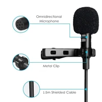 3.5mm Mini Microphone For PC Laptops Type C Lapel Clip-on Microphone For Smart phone USB Professional Micro Mic For DSLR Camera 3