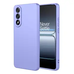 Enhanced Liquid Silicone Phone Case - Flexible Protective Cover with TPU Shell for Oneplus ACE5Ultra (Purple)