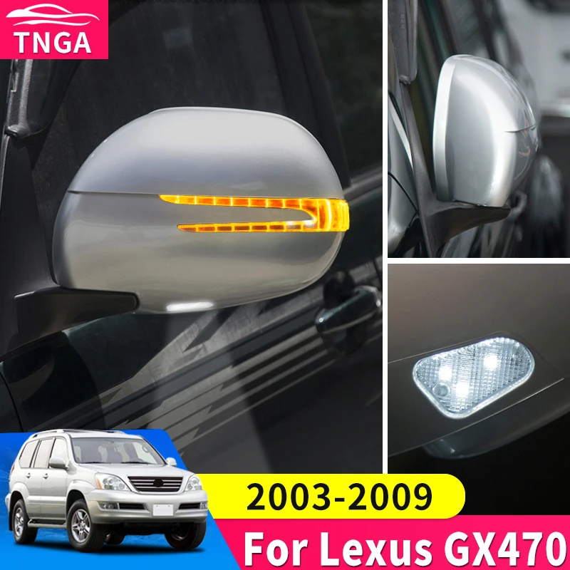20032009 For Lexus GX 470 GX470 2008 2007 2006 RearView Mirror Shell