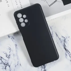 Shockproof Matte Slim Soft TPU Case with Transparent Clear Back Cover for Cubot Max 3 (Black TPU)