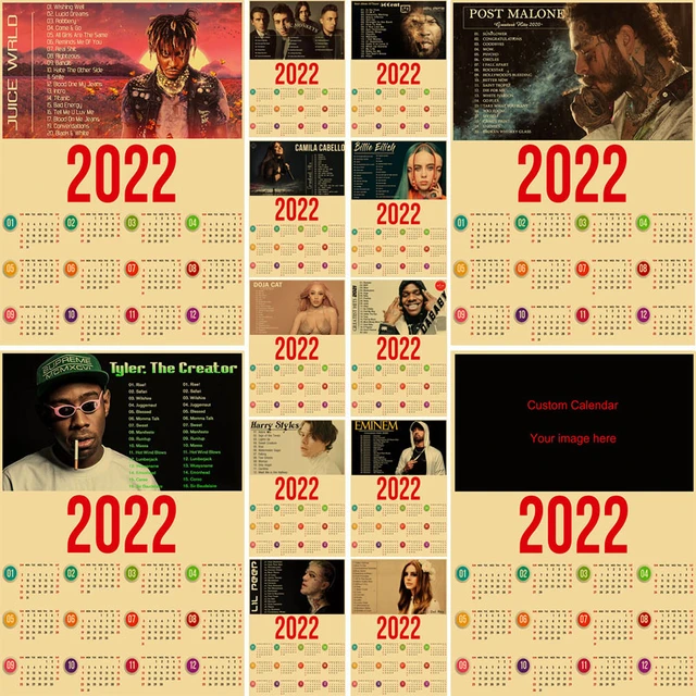 Kraft Paper Calendar 2022 Wall Poster Lana Del Rey Tyler The Creator Cover Stickers Mural Home Decor Living Room Decoration - Painting & Calligraphy - AliExpress kraft-paper-calendar-2022-wall-poster-lana-del-rey-tyler-the-creator-cover-stickers-mural-home-decor-living-room-decoration-painting-calligraphy-aliexpress