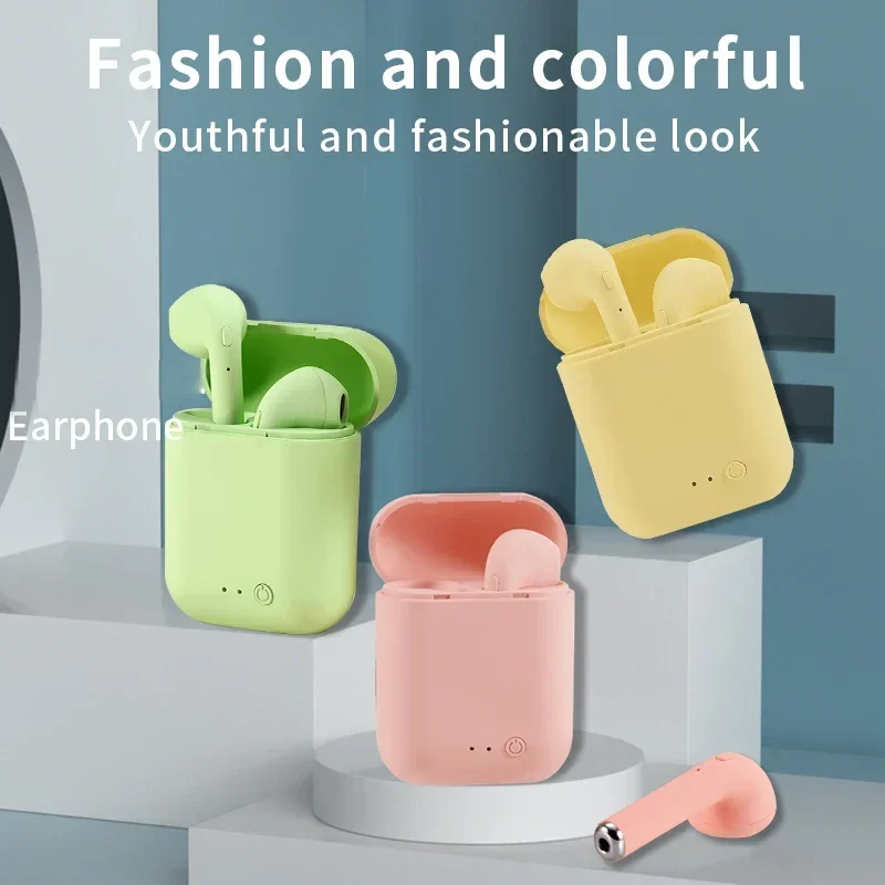 

i7 Mini-2 TWS Wireless Headphones Bluetooth 5.0 Earphone Sports Earbuds Handsfree With Mic Charging Box Headset For Smartphone