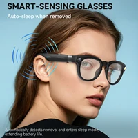 EIGIIS AI Smart Glasses Bluetooth Call With AI Voice Translate Intelligent shooting function Noise Reduction Waterproof Glasses - Image 2