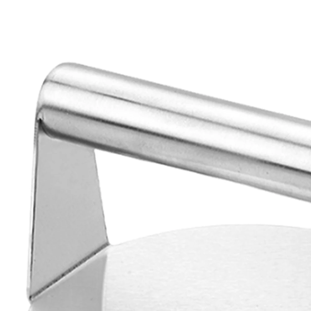 Stainless Steel Grill Press Non Stick Meat Press Hamburger Smasher Tool for Smashburger Bacon Ground Beef Meat Sausage