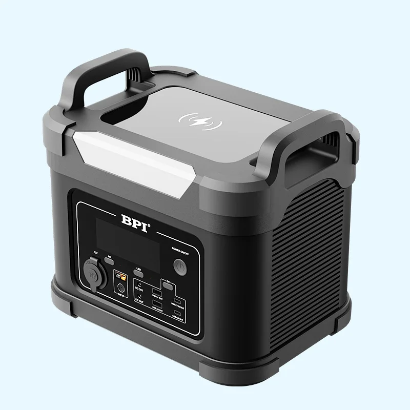 Ricarica Rapida Inversa Bidirezionale 2000W Centrale Elettrica Portatile Portatile Home Energy Storage Backup Alimentazione Di Emergenza Campeggio Pow