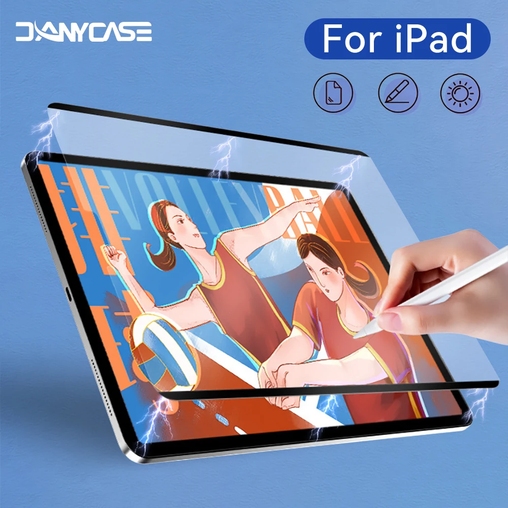 Papel Sinta Protetor de Tela para Ipad Magnetic Writing Film Ipad Air 10.9 Pro 11 9.7 5th 6th 10.2 9th 10.9 Mini 4