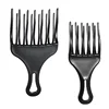 1pc Insert Afro Hair Pick Comb Wide Comb Teeth Hair Fork Brush Man Oil Head Hair Plastic Gear Comb Curly Afro Hairdressing Tools 1