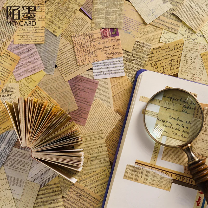 100 ��/�� �޸� �е� ��� ���� �߾� ��ũ ���� Scrapbooking ī�� ����ǳ ��� ��� ����