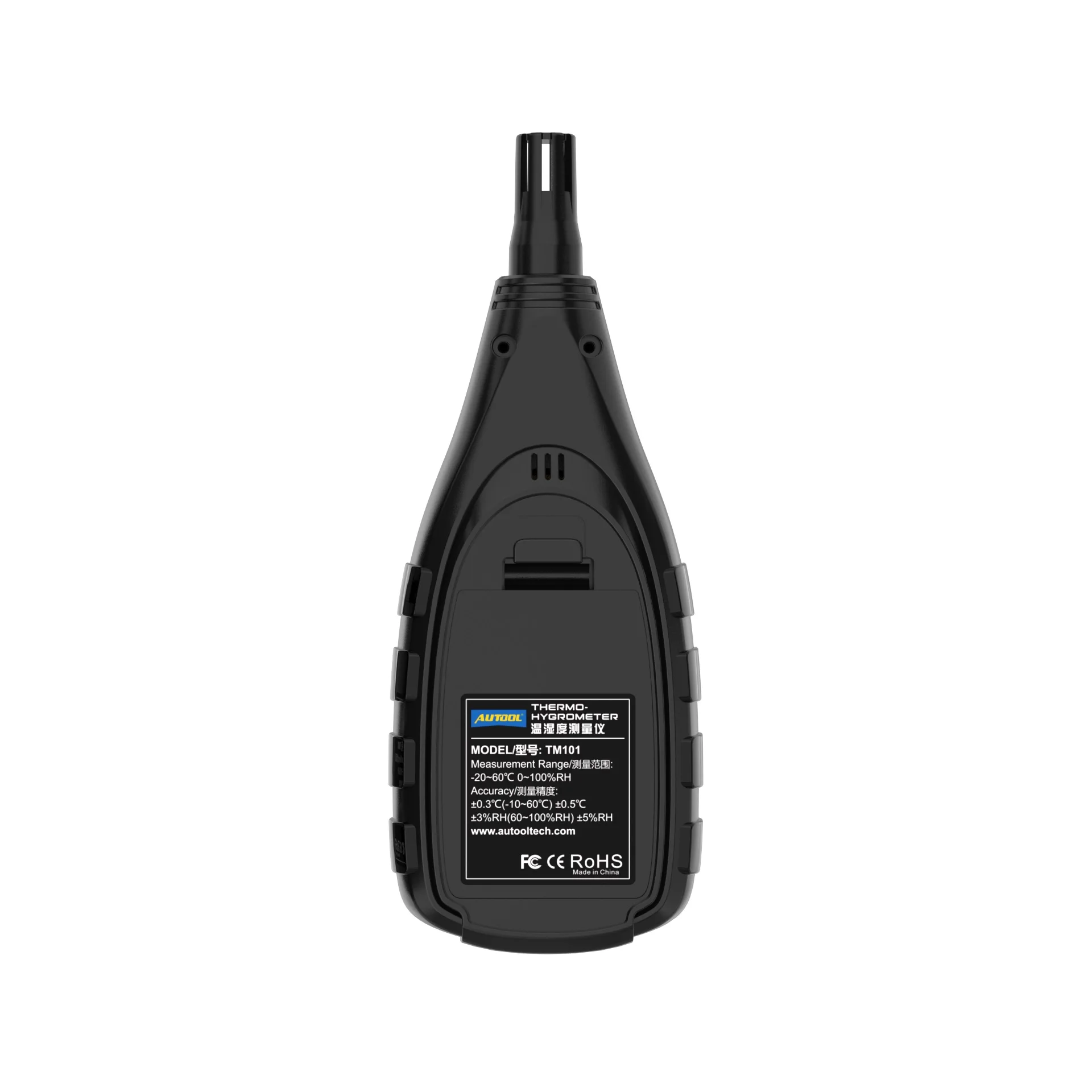 AUTOOL TM101 디지털 온습도계, 실험실용 습도계, 농장용 플라스틱 창고, 와이너리, 앰비언트용 온습도계