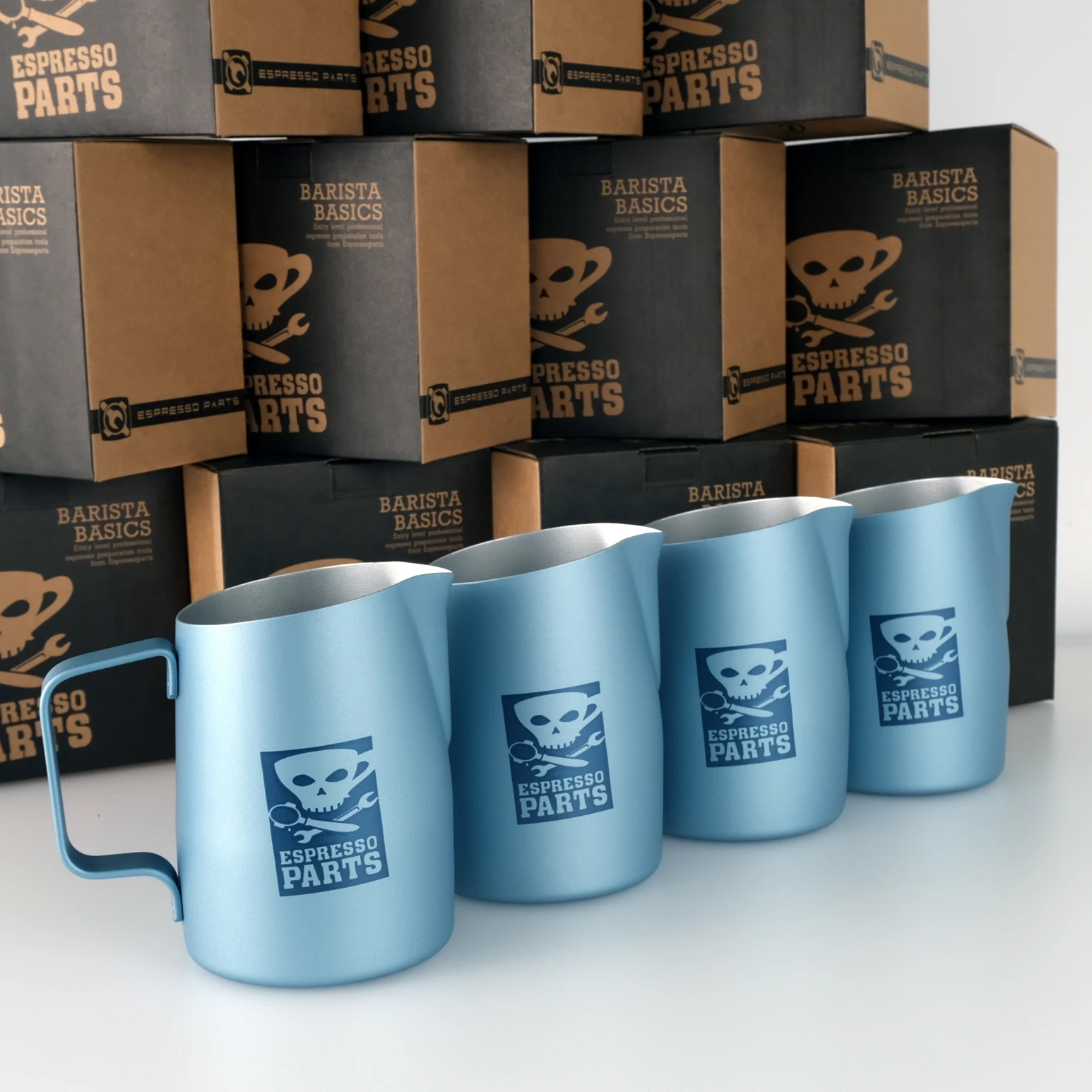 Latte Art Espresso Coffee Maker Milk Foaming Jugs Milk Frothing Frother Pitcher Jug Stainless Steel ESPRESSO PARTS