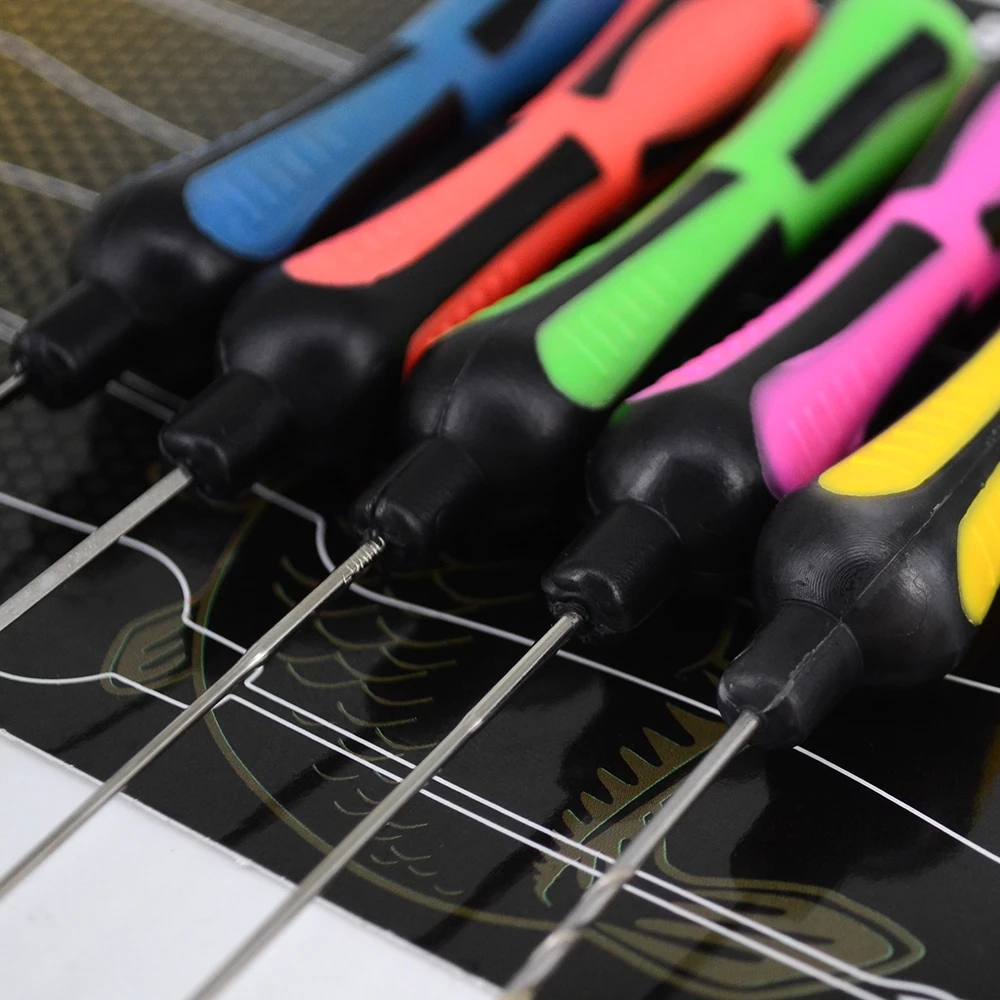 AMZfishing® Lot De 5 Aiguilles à Appâter XL Avec Carquois